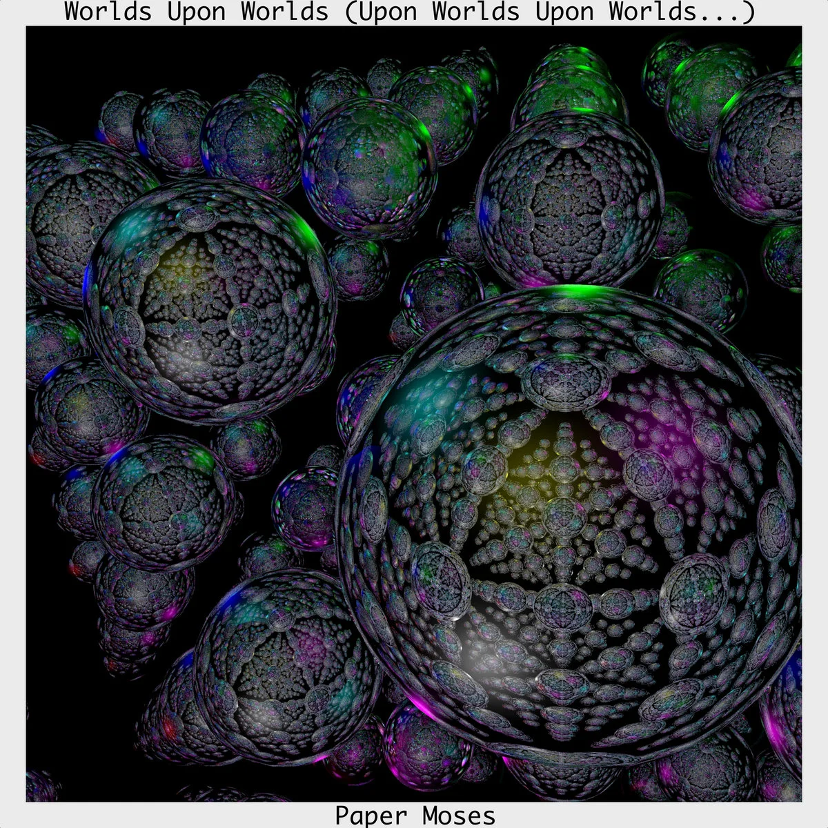 Paper Moses - Worlds Upon Worlds album art