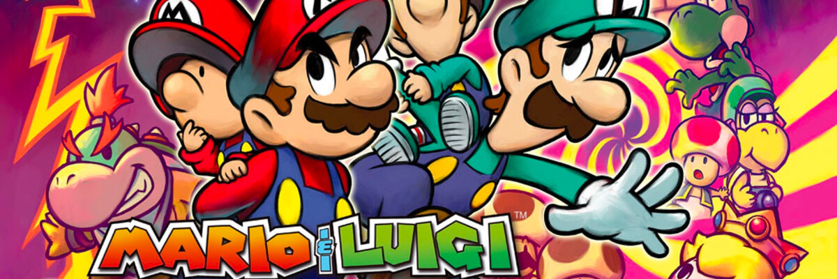 The cover of Mario & Luigi: Partners in Time.