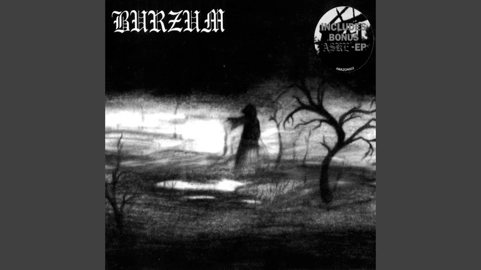 Burzum/Aske album art by Burzum
