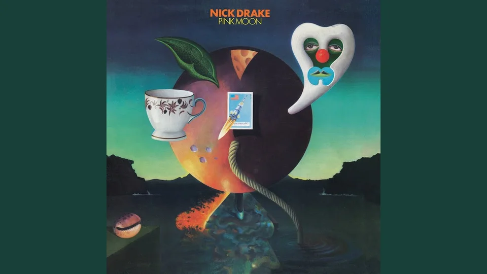 Pink Moon album art by Nick Drake